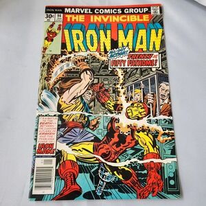 The Invincible Iron Man Comic Issue #94 January 1977 Marvel Comics Jack Kurby FN